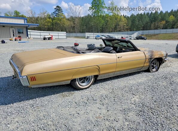 262670E155152 1970 PONTIAC BONNEVILLE Gold Rear right