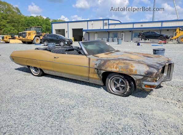 262670E155152 1970 PONTIAC BONNEVILLE Gold Front right