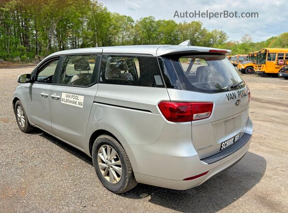 KNDMA5C15G6104796 2016 KIA SEDONA Silver 