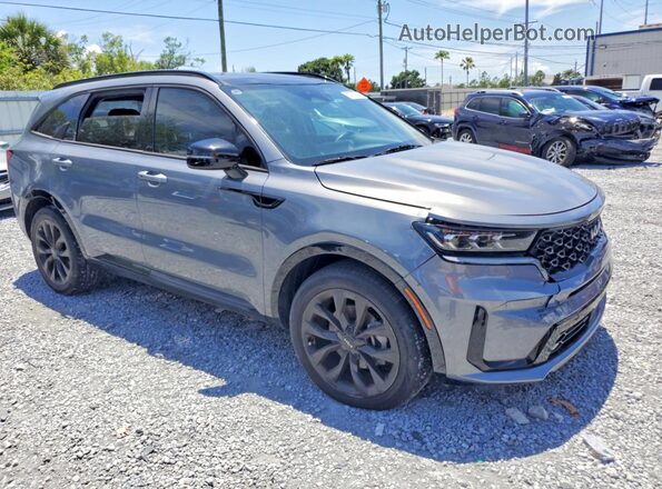 5XYRK4LFXPG191035 2023 KIA SORENTO Gray 