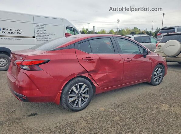 3N1CN8EV6LL804184 2020 NISSAN VERSA Red 