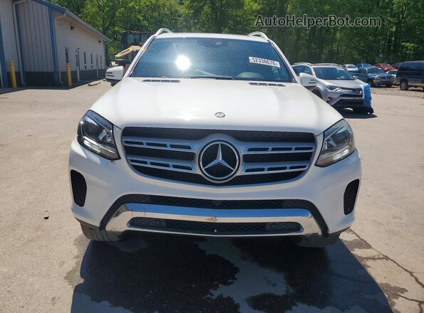4JGDF6EE7HA845758 2017 MERCEDES-BENZ GLS White Widok z tyłu