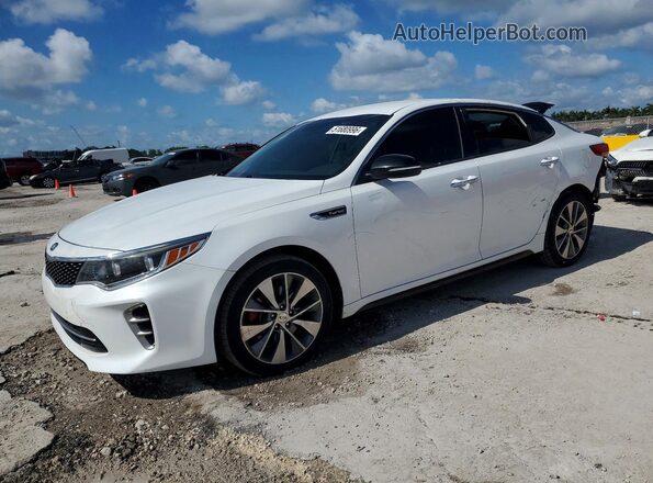5XXGW4L24HG146218 2017 KIA OPTIMA Белый 