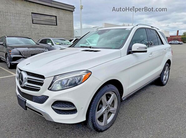 4JGDA5HB9JB073760 2018 MERCEDES-BENZ GLE Silver Tył prawy