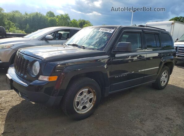 1C4NJPBA1GD807745 2016 JEEP PATRIOT Black უკანა მარცხენა