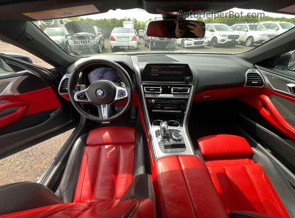 WBAFY4C50KBX38841 2019 BMW M8 Black Widok z tyłu