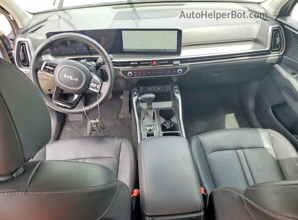 5XYRL4JCXSG329932 2025 KIA SORENTO Blue 