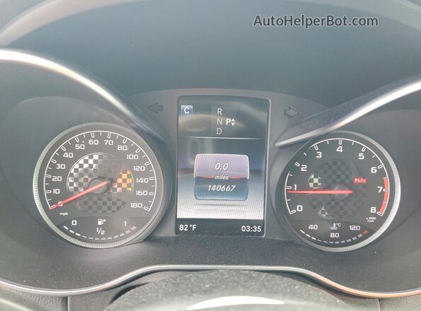 55SWF6EB0GU132868 2016 MERCEDES-BENZ C White Вид задніх сидінь