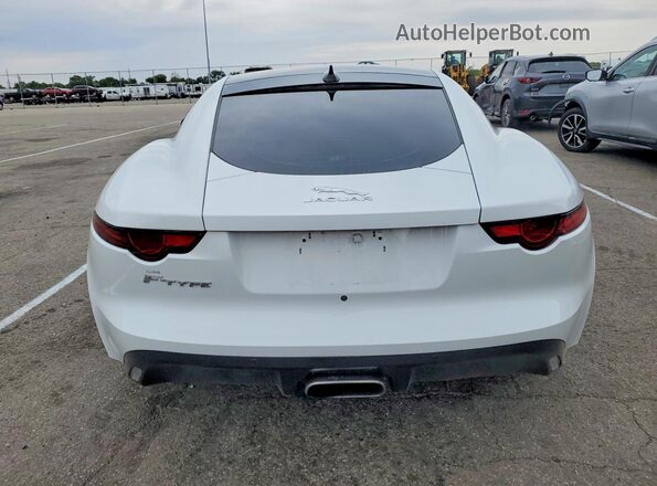 SAJDD1GX5JCK53914 2018 JAGUAR F-TYPE Белый Вид салона спереди