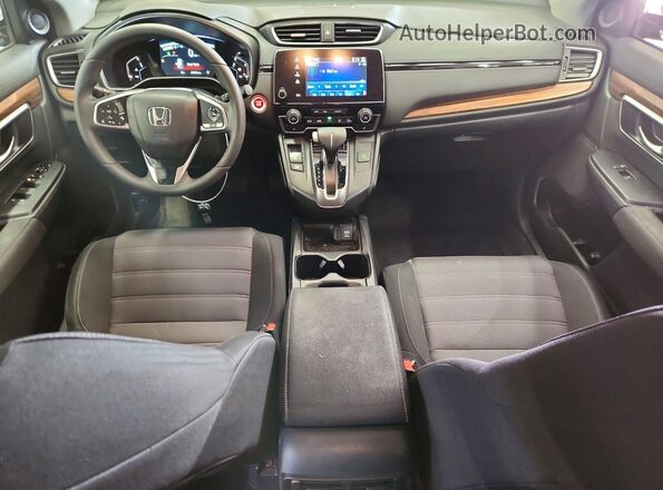 7FARW2H54JE003637 2018 HONDA CR-V Gray Vista del cuadro de instrumentos