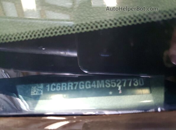 1C6RR7GG4MS527730 2021 RAM 1500 Silver 