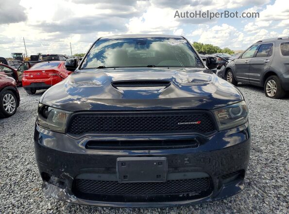 1C4SDHCT9JC261662 2018 DODGE DURANGO Black Вид ззаду
