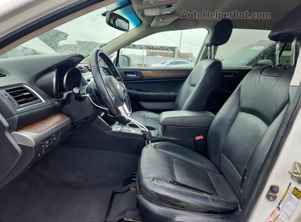 4S4BSEJC1G3297194 2016 SUBARU OUTBACK White წინა პანელის ხედი