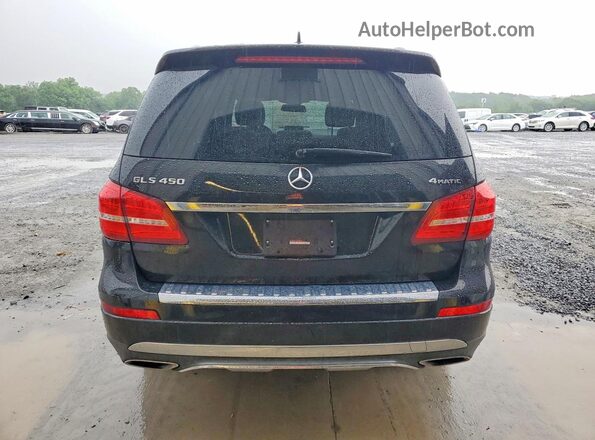 4JGDF6EE8JB058656 2018 MERCEDES-BENZ GLS Black Вид салону спереду