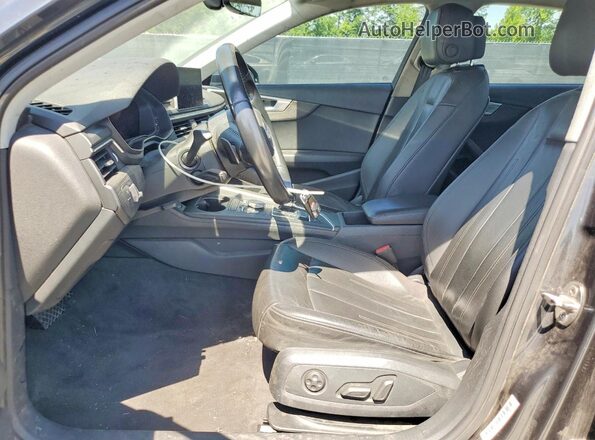 WAUKMAF4XJN018469 2018 AUDI A4 Black Widok deski rozdzielczej