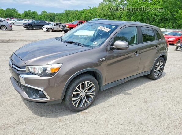 JA4AR3AU4JZ028937 2018 MITSUBISHI OUTLANDER Brown 