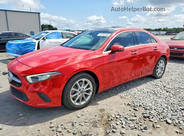 WDD3G4EB2KW022632 2019 MERCEDES-BENZ A Red 