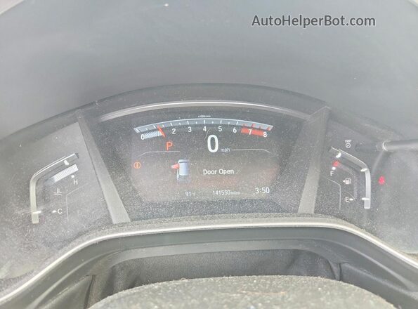 7FARW1H82JE036415 2018 HONDA CR-V Gray Вид задніх сидінь