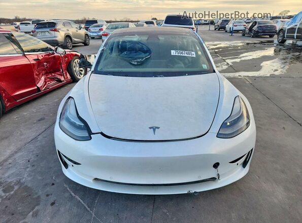 5YJ3E1EA1MF996096 2021 TESLA MODEL Белый 