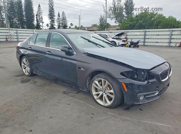 WBA5B1C53GG130446 2016 BMW 5 SERIES Silver Front view