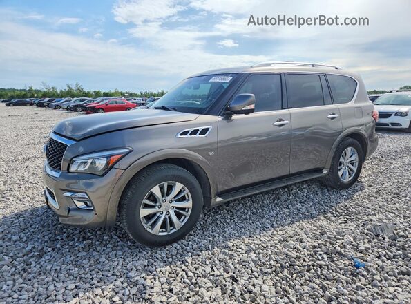 JN8AZ2NE3H9158242 2017 INFINITI QX80 Gray 