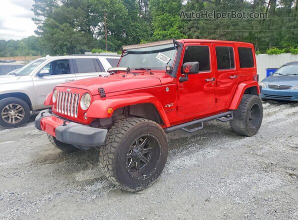 1C4BJWEGXGL115678 2016 JEEP WRANGLER Red 