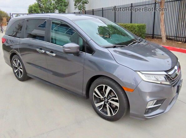 5FNRL6H53PB054759 2023 HONDA ODYSSEY Серый Задняя левая четверть