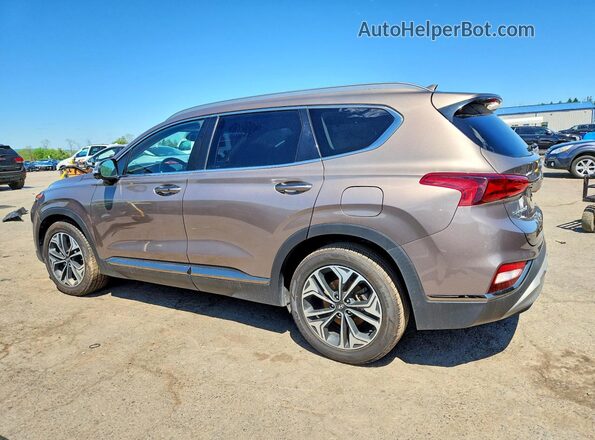 5NMS53AA1LH206810 2020 HYUNDAI SANTA FE Gray Trasero derecho