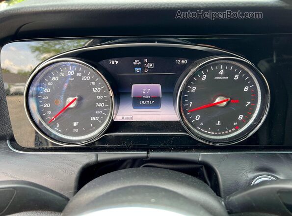 WDDZF4KB0KA606543 2019 MERCEDES-BENZ E White Սալոնի դիմացի տեսք