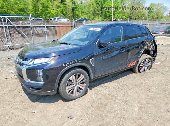 JA4ARUAU0PU016862 2023 MITSUBISHI OUTLANDER Черный Задняя левая четверть