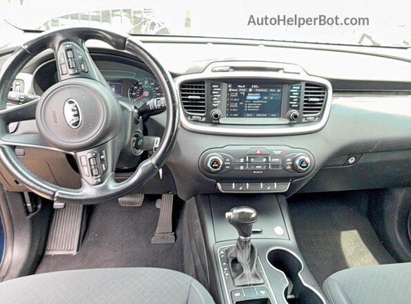 5XYPG4A38JG391128 2018 KIA SORENTO Синий 