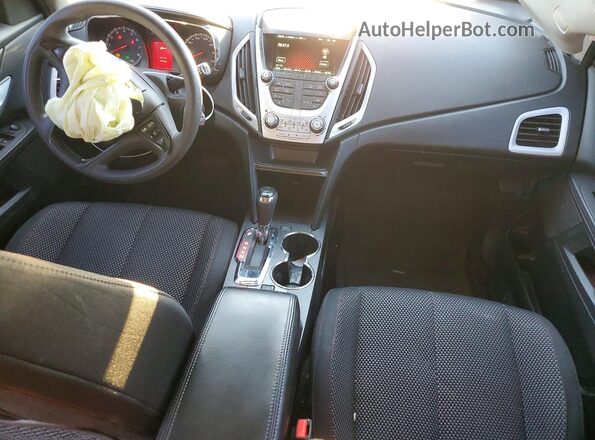 2GKFLSEK7H6352345 2017 GMC TERRAIN White Вид щитка приладів