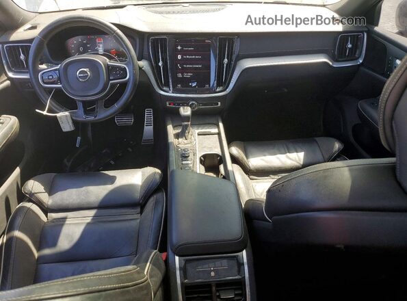 7JR102FM9MG092489 2021 VOLVO S60 White Vista del cuadro de instrumentos