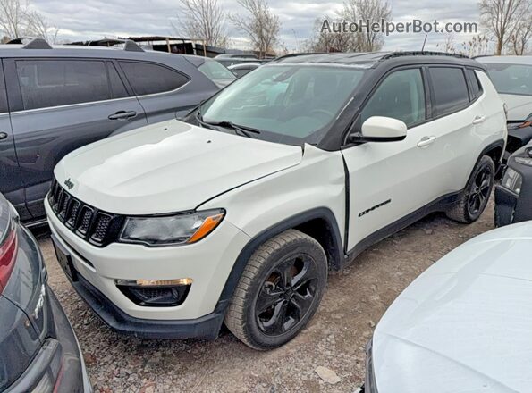 3C4NJCBB0JT318823 2018 JEEP COMPASS White Tył prawy