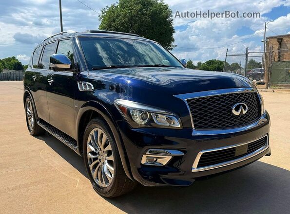 JN8AZ2ND3G9800027 2016 INFINITI QX80 Blue 