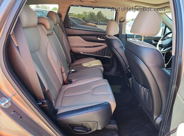 5NMS53AA1LH206810 2020 HYUNDAI SANTA FE Gray Vista del compartimento del motor
