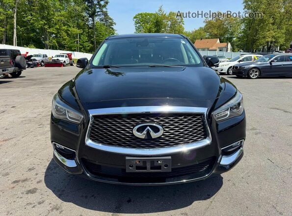 5N1DL0MM9KC565978 2019 INFINITI QX60 Black Vista interior delantera