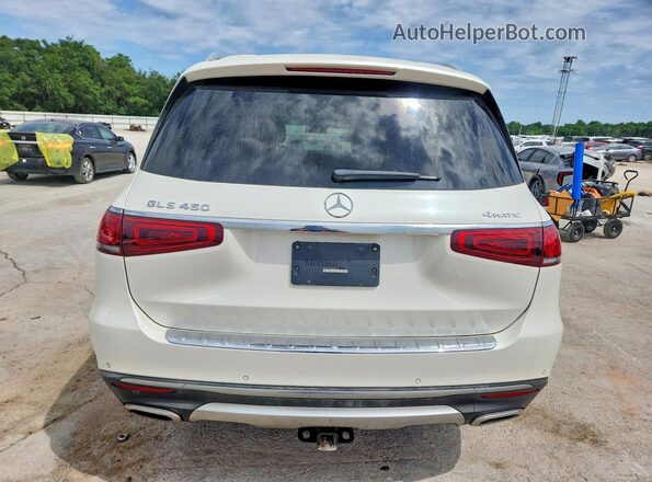 4JGFF5KE5MA351478 2021 MERCEDES-BENZ GLS White Widok wnętrza z przodu