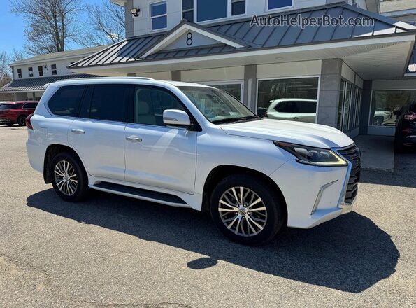 JTJHY7AX2J4263193 2018 LEXUS LX White 