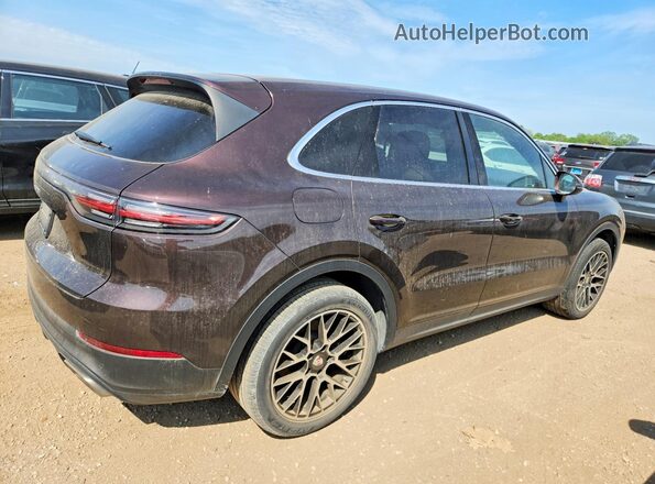 WP1AA2AYXKDA04052 2019 PORSCHE CAYENNE Burgundy წინა მარჯვენა