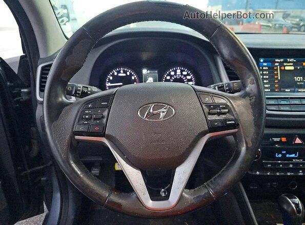 KM8J3CA28GU094821 2016 HYUNDAI TUCSON Gray 