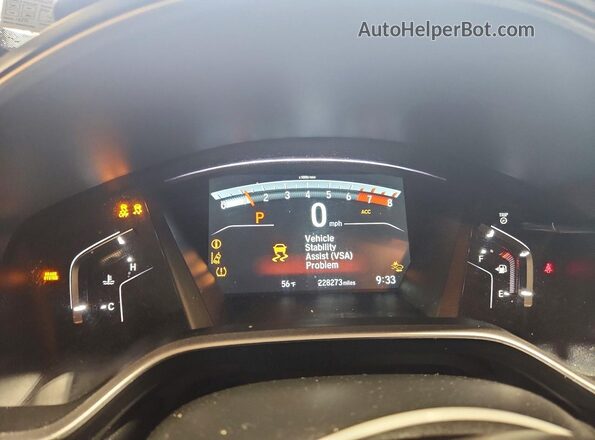 2HKRW2H59JH623008 2018 HONDA CR-V Gray 