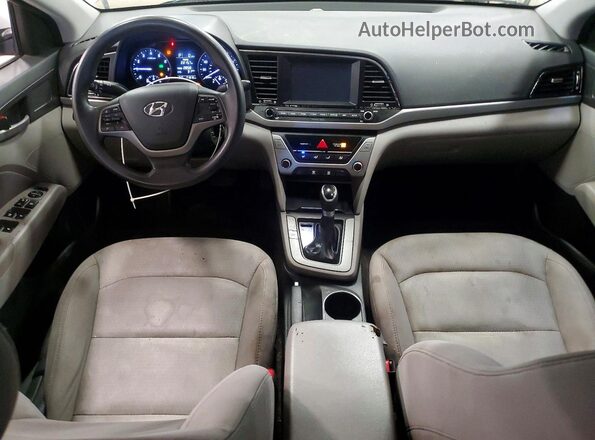5NPD84LF9HH161110 2017 HYUNDAI ELANTRA Silver 