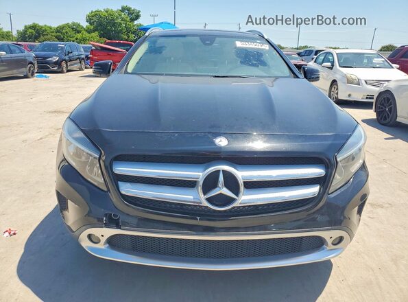 WDCTG4GB8GJ203207 2016 MERCEDES-BENZ GLA Черный Вид сзади