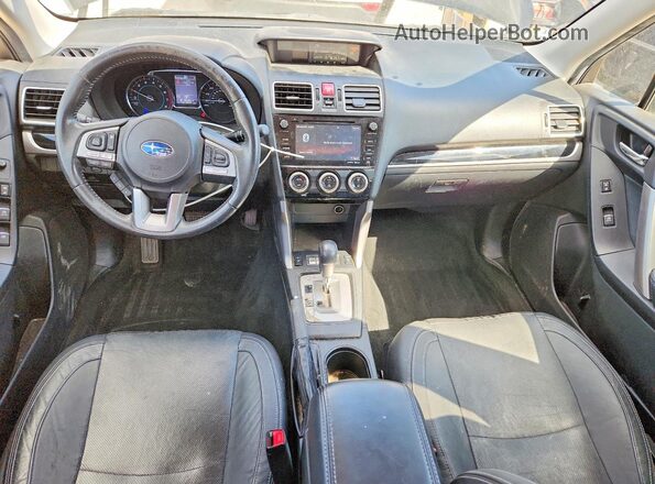 JF2SJAJC6HH527818 2017 SUBARU FORESTER 2.5 Black Вид щитка приладів