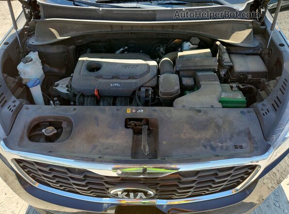 5XYPG4A35KG568669 2019 KIA SORENTO Black 