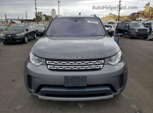 SALRRBBK6HA017374 2017 LAND ROVER DISCOVERY Gray Rear view