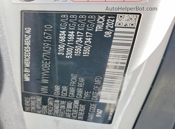 W1YV0BEY7M3916710 2021 MERCEDES-BENZ METRIS White 