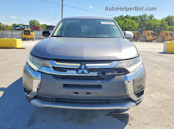JA4AZ3A30JJ005550 2018 MITSUBISHI OUTLANDER Gray 