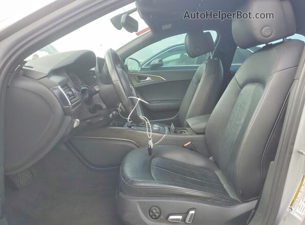 WAUC8AFC8JN054712 2018 AUDI A6 Серебряный Вид панели приборов